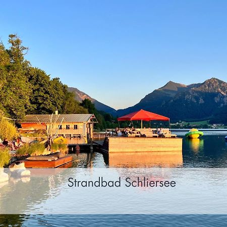 Seenaehe-Seeblick-Bergblick-Bio, Natur, Bleibe Am Berg Schliersee Eksteriør billede