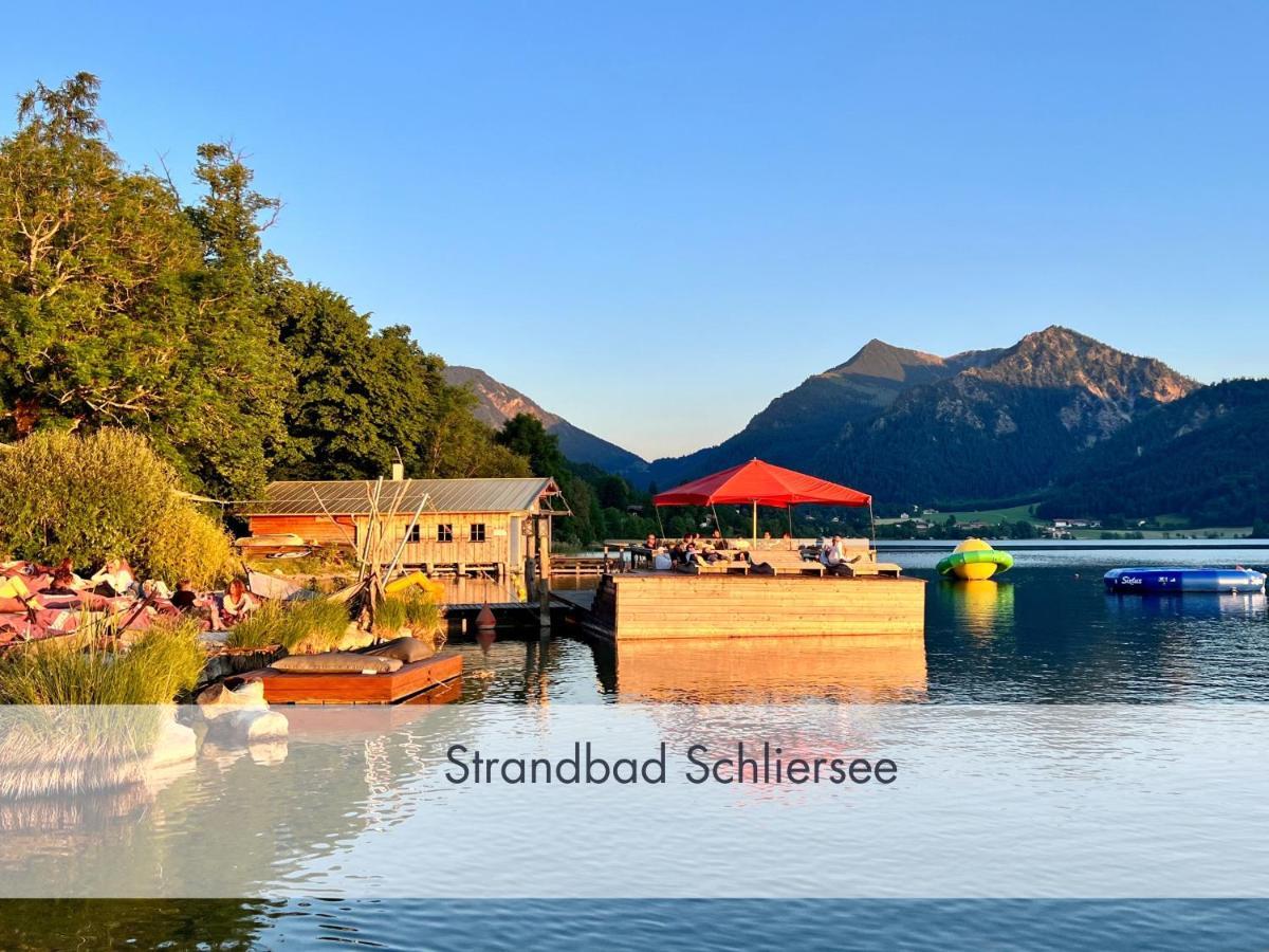 Seenaehe-Seeblick-Bergblick-Bio, Natur, Bleibe Am Berg Schliersee Eksteriør billede